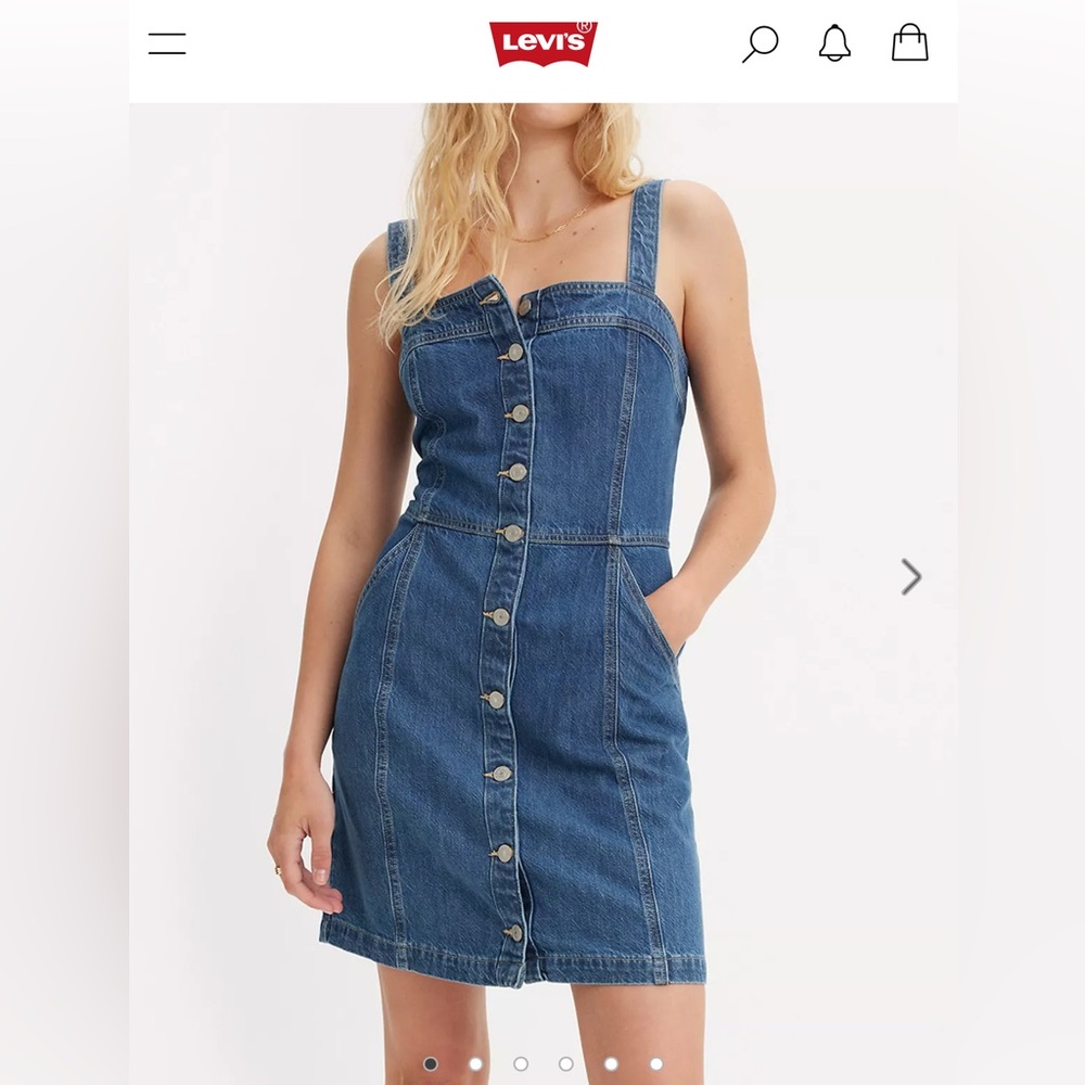 LEVI’S CLASSIC  DENIM JEAN DRESS